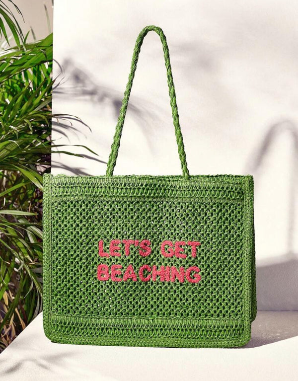 Beach tote bag