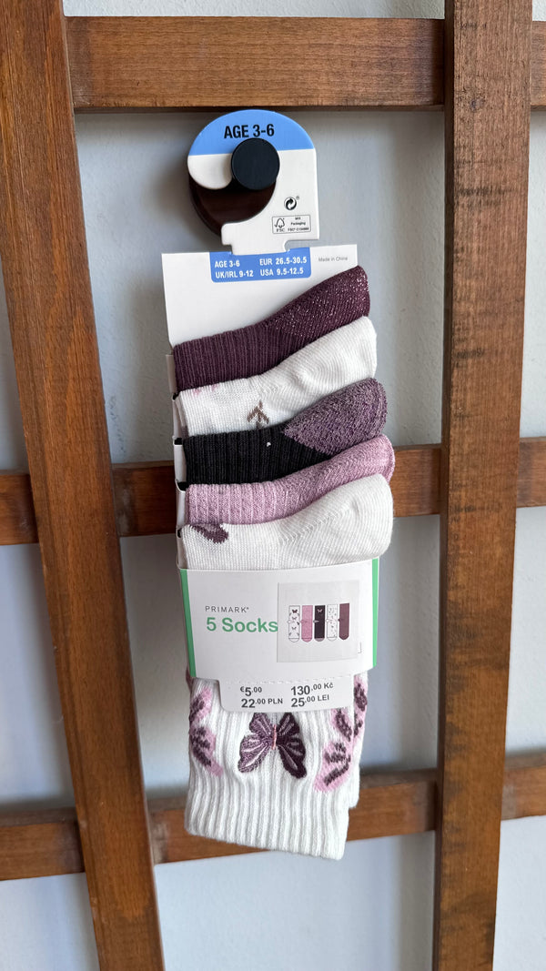 5 pk  ankle socks