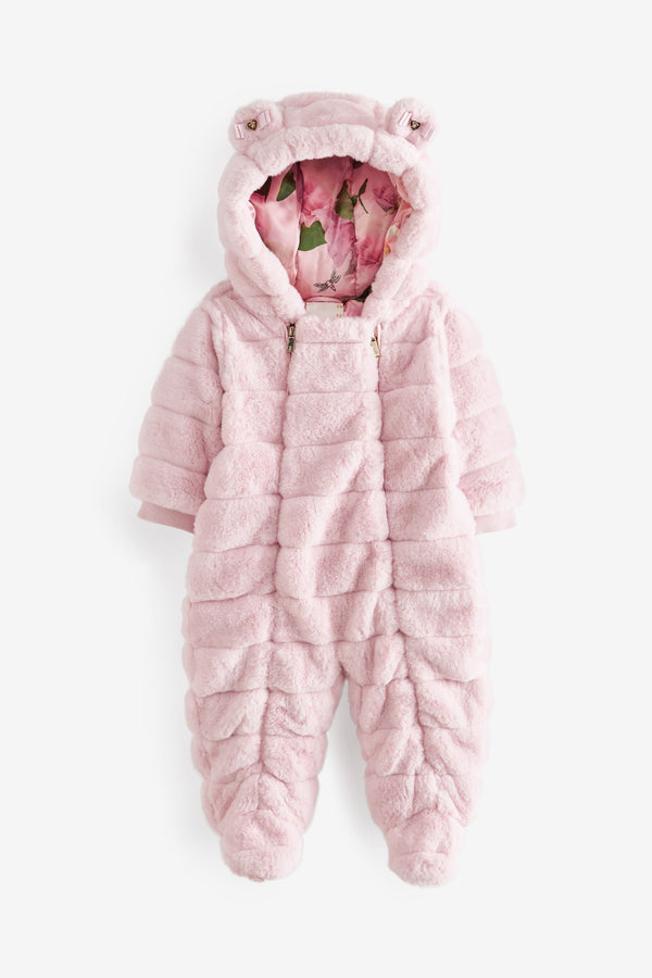 Baker by Ted Baker Fluffy Snowsuit "fawre"