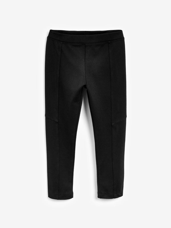 Black Heavy Weight Stretch School Leggings (3-16yrs)