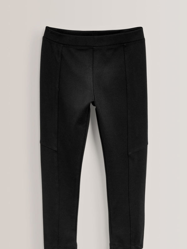 Black Heavy Weight Stretch Leggings (3-16yrs)