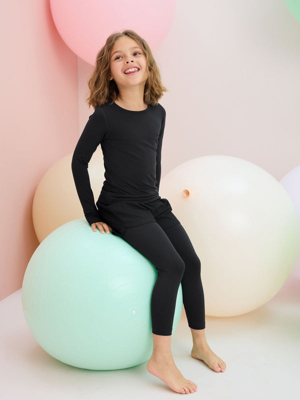 Black Base Layer Leggings (5-16yrs)