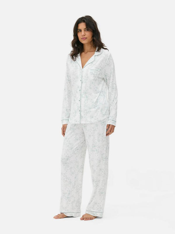 Women boyfriend pyjamas