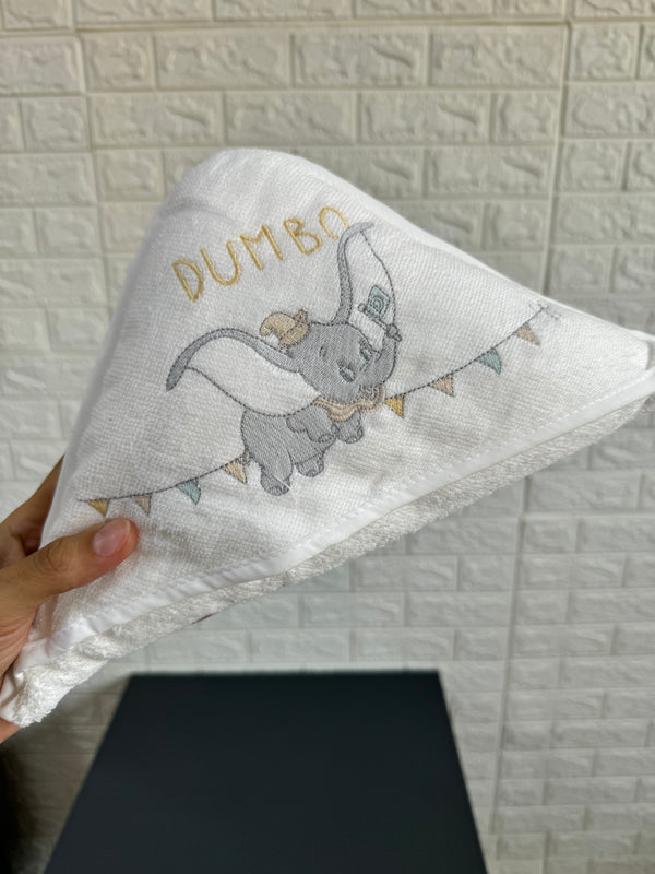 Disney dumbo hooded towel