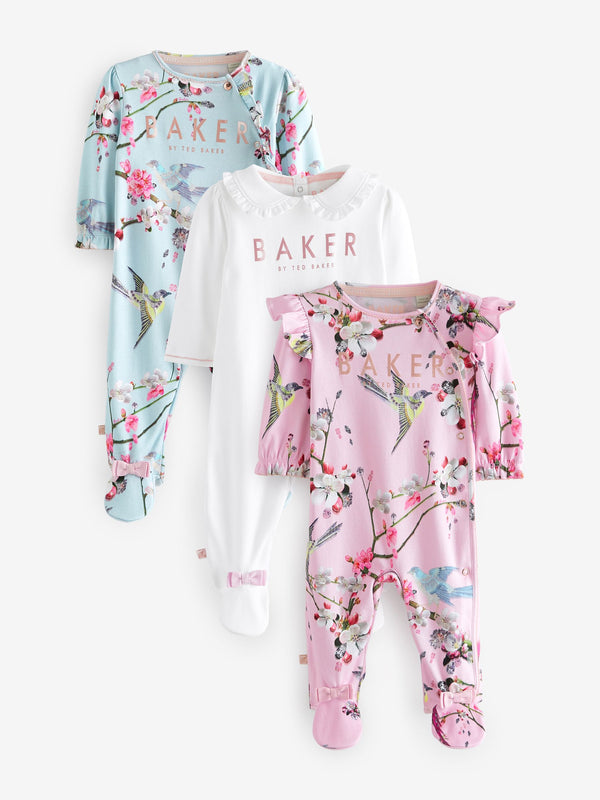 Baker by Ted Baker Sleepsuits 3 Pack