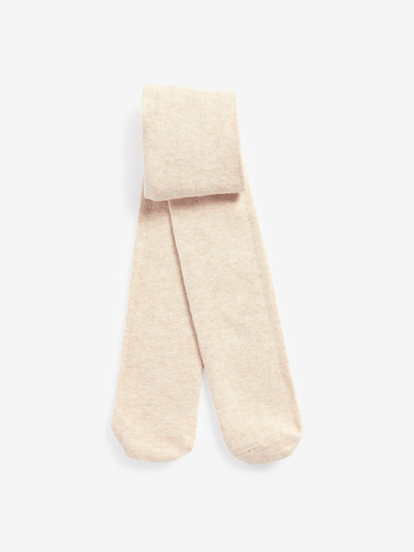 Oatmeal Cream Single Tights (0mths-2yrs)