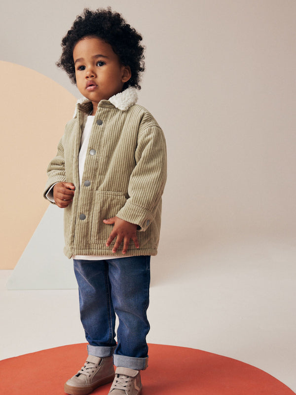 Stone Padded Corduroy Shacket (3mths-7yrs)