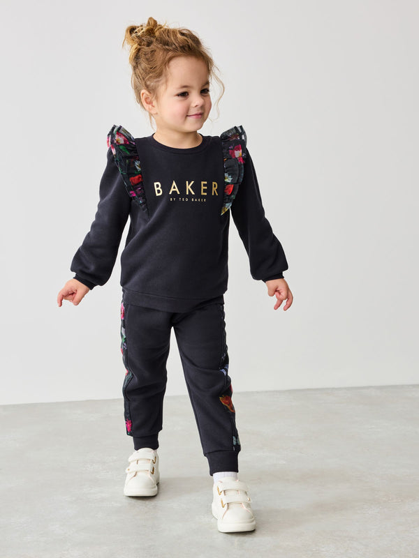 Baker by Ted Baker 2 Piece Frill Sweatshirt and Joggers Set
