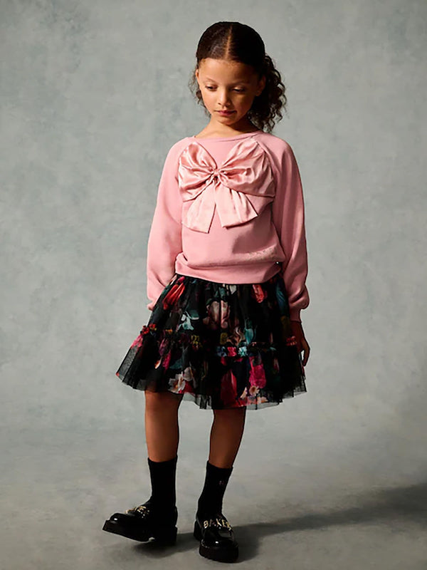 Baker by Ted Baker 2 Piece Sweat Top and Tulle Mesh Skirt Set
