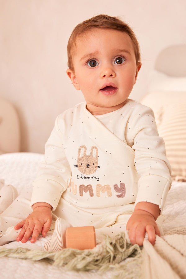 Mummy Neutral Family Sleepsuit (0-18mths)