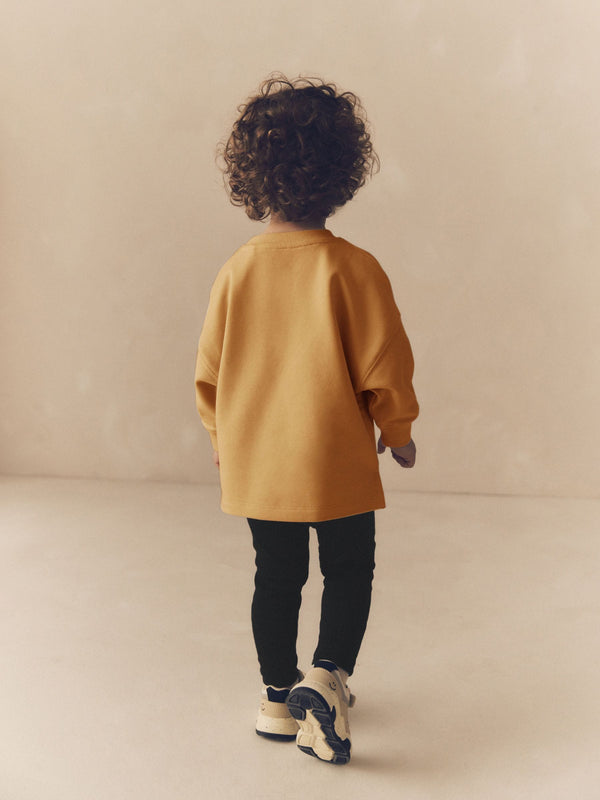 Ochre Yellow Long Sleeve Top and Leggings Set (3mths-7yrs)