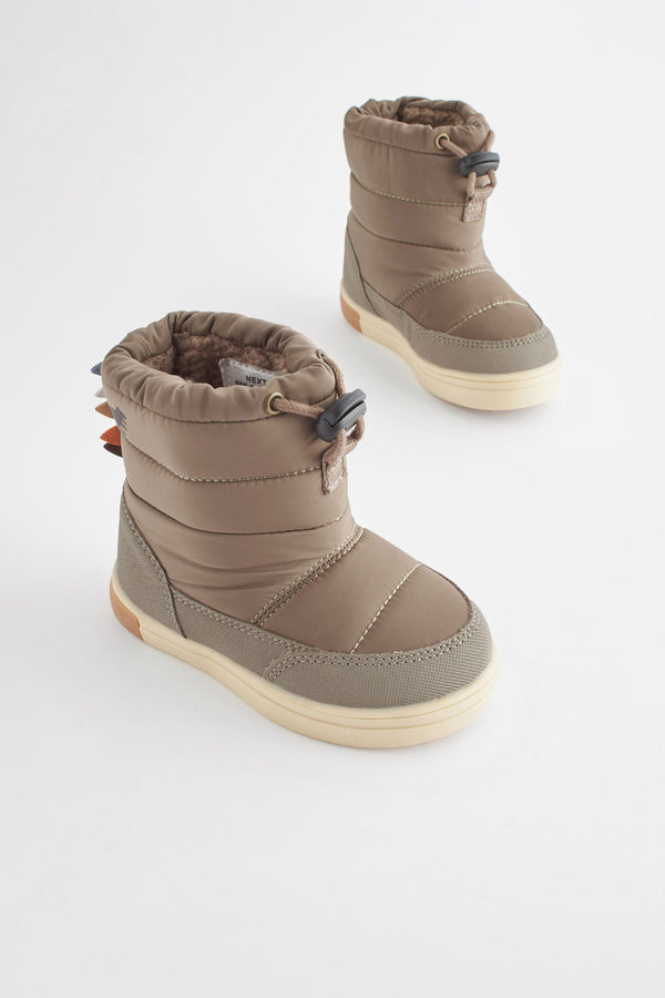 Stone Thermal Thinsulate™ Lined Quilted Water Resistant Boots