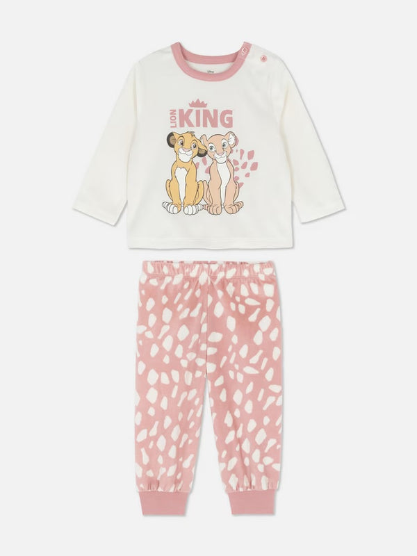 Disney lion king velour pyjama