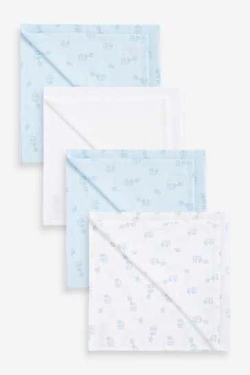 Baby Muslin Cloths 4 Packs_fawre_