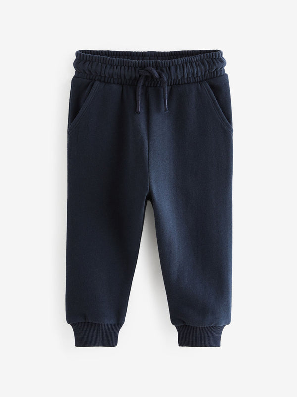 Navy Slim Fit Soft Touch Jersey Joggers (3mths-7yrs)