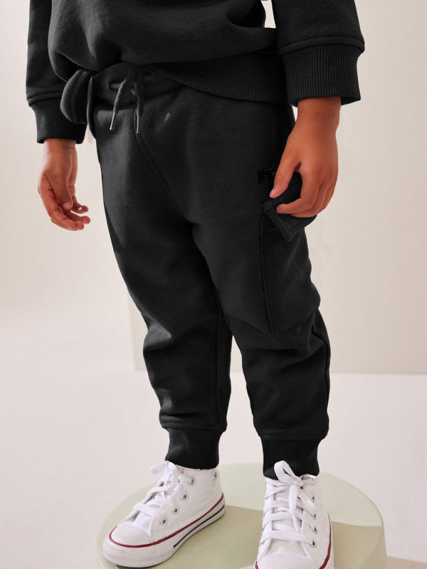 Black Utility Joggers (3mths-7yrs)