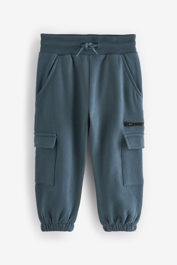 Teal Blue Utility Joggers (3mths-7yrs)