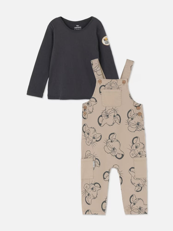 Disney Lion King dungarees set