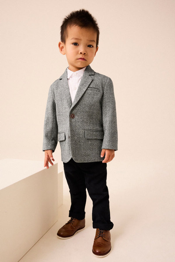 Grey Heritage Blazer (3mths-9yrs)