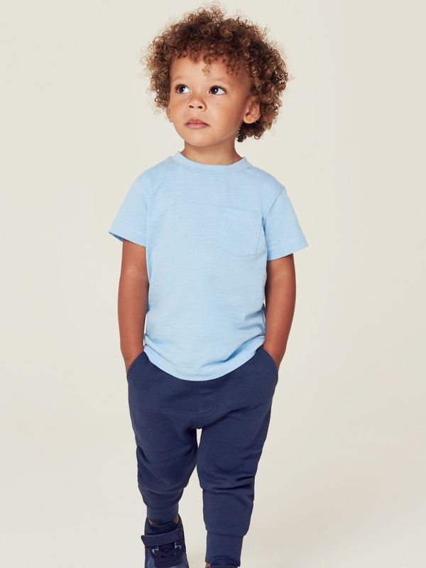 Navy 100% Cotton Joggers (3mths-7yrs)