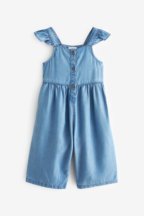 Denim Frill Playsuit (3mths-7yrs)