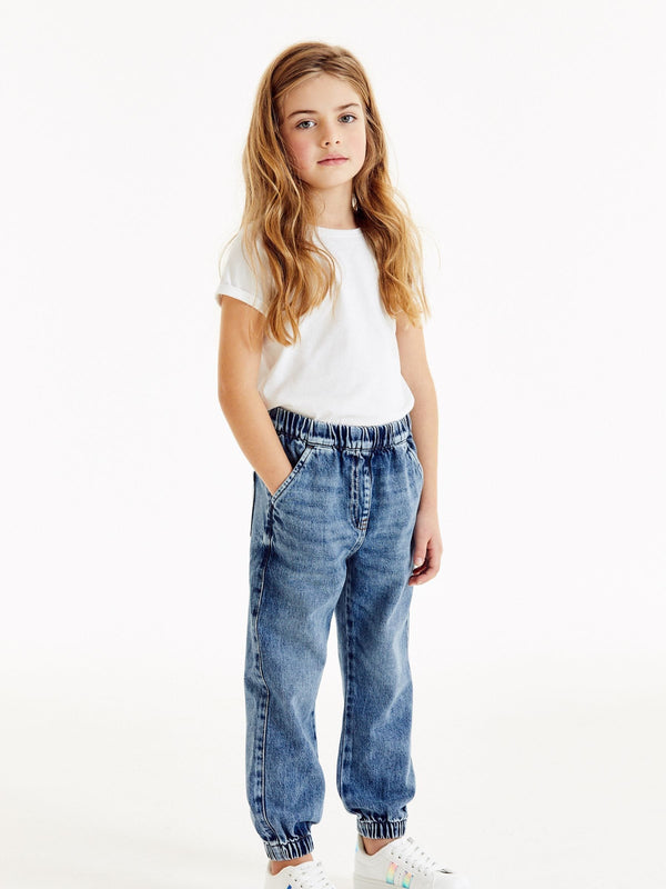 Blue Denim Joggers (3-16yrs)