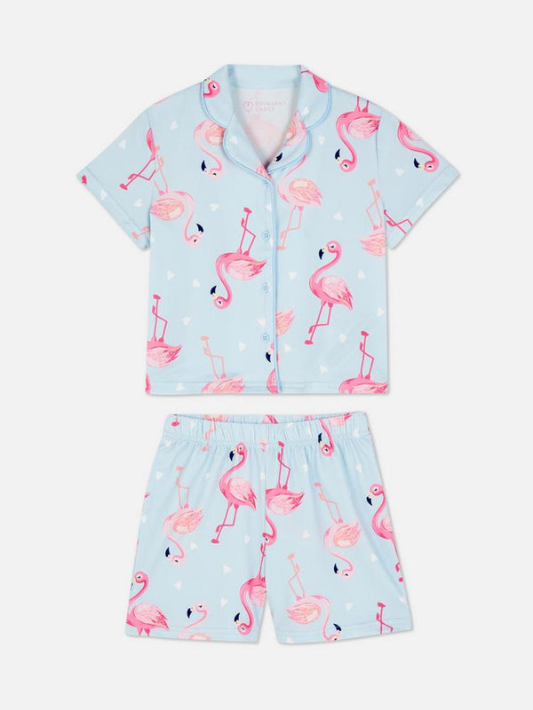 Primark girls short pyjamas