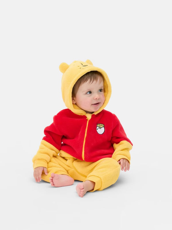 Disney pooh fleece onesie