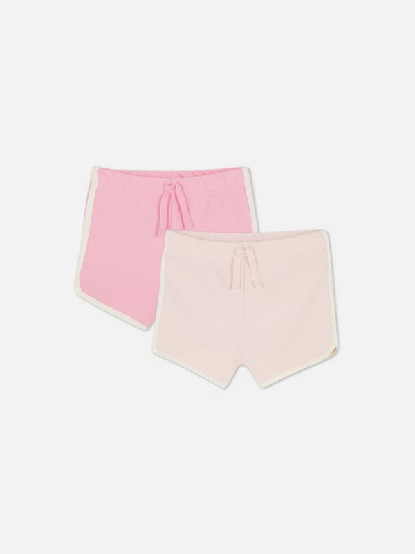 Primark 2 pk pink shorts