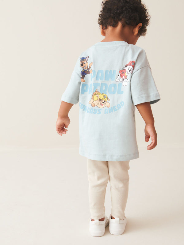 Blue Paw Patrol 100% Cotton T-Shirt and Leggings Set (3mths-8yrs)