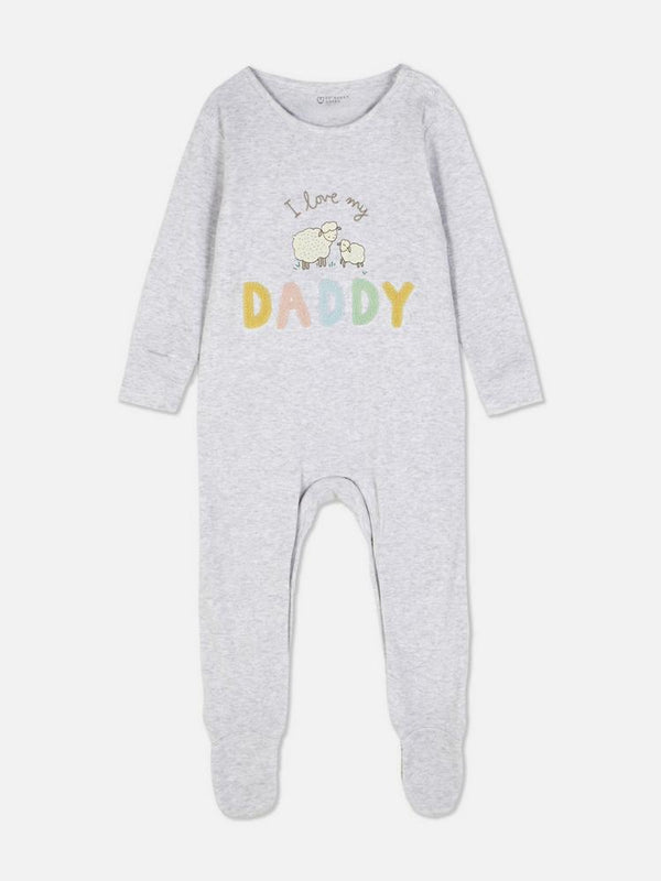 Primark Daddy sleepsuit