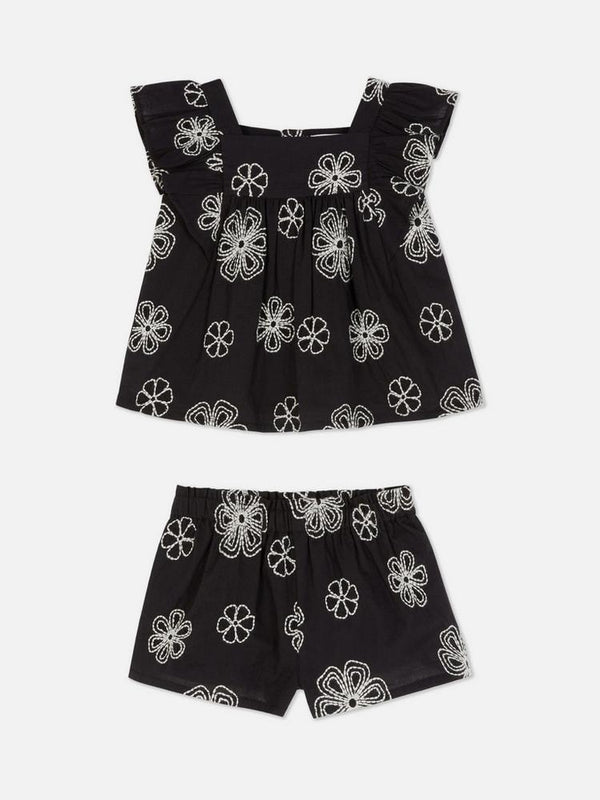 Primark Floral Blouse and Shorts Set