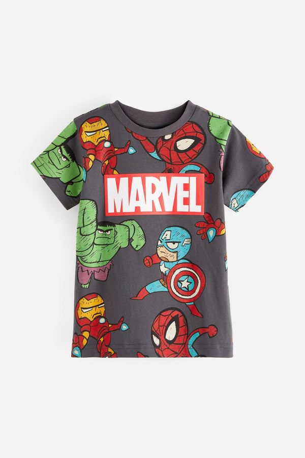 Copy of Marvel Charcoal Grey Short Sleeve License T-Shirt.