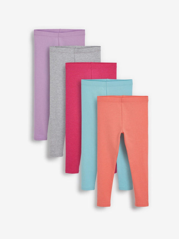 Bright Leggings 5 Pack (3-16yrs)