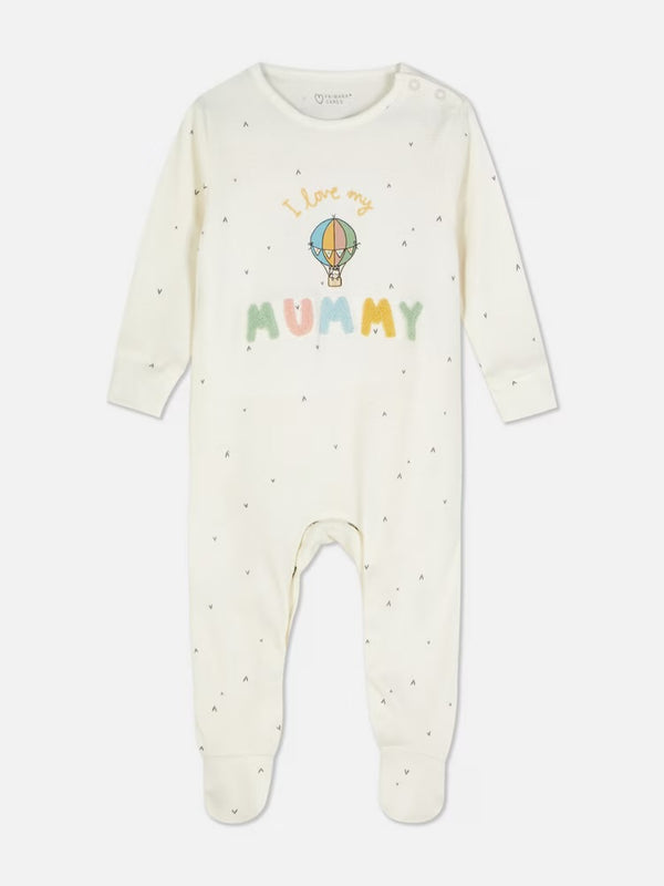 Mummy sleepsuit