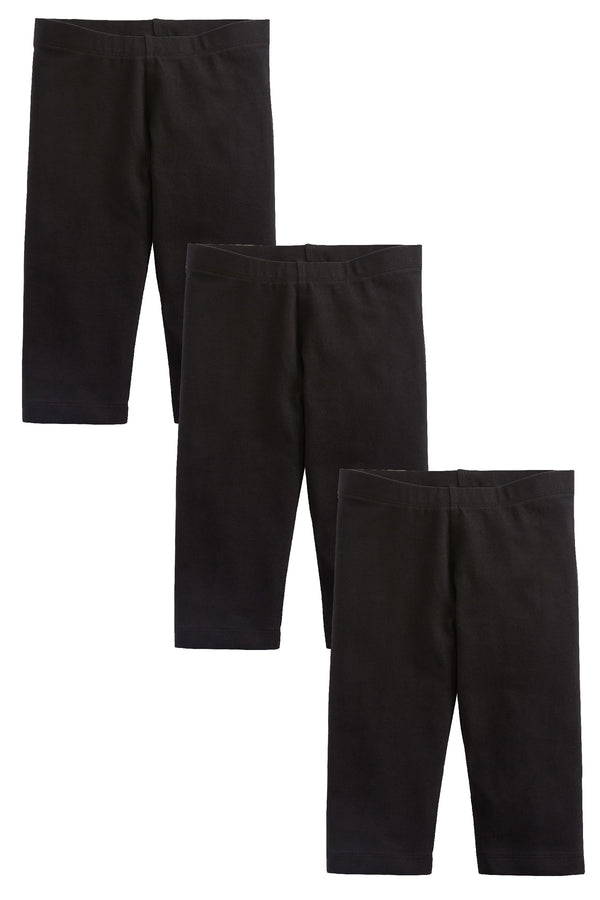 Black Cropped Leggings (3-16yrs)