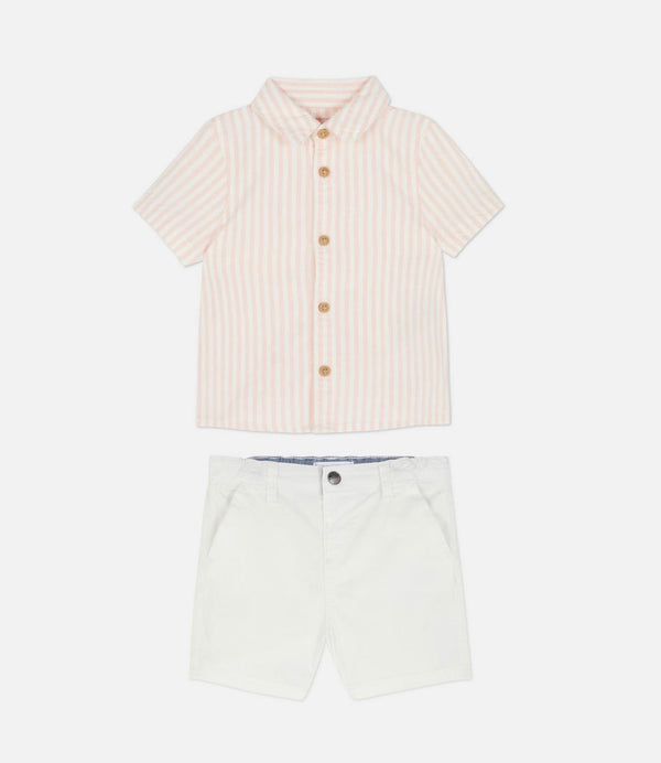 Boys short & shirt matching set