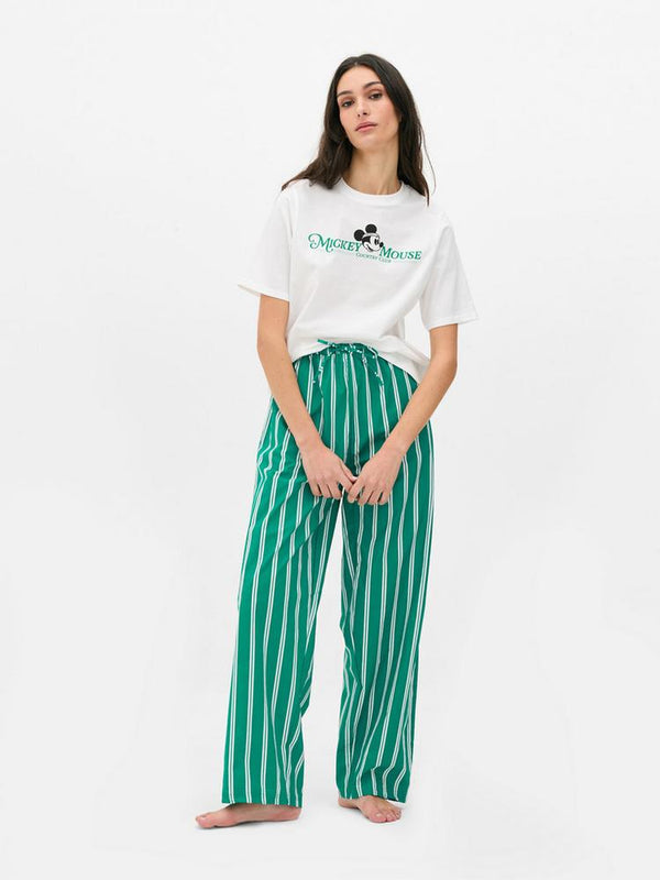 Women wide leg Mickey pyjamas