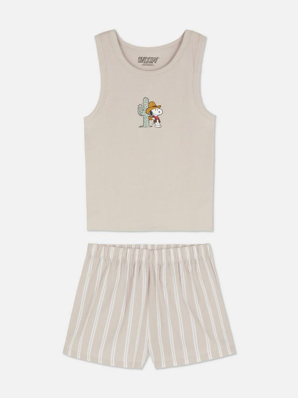 Women Disney snoopy short pyjamas