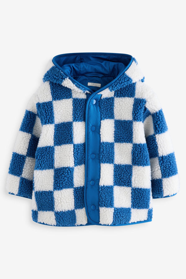 Blue Borg Fleece Shacket (3mths-7yrs)