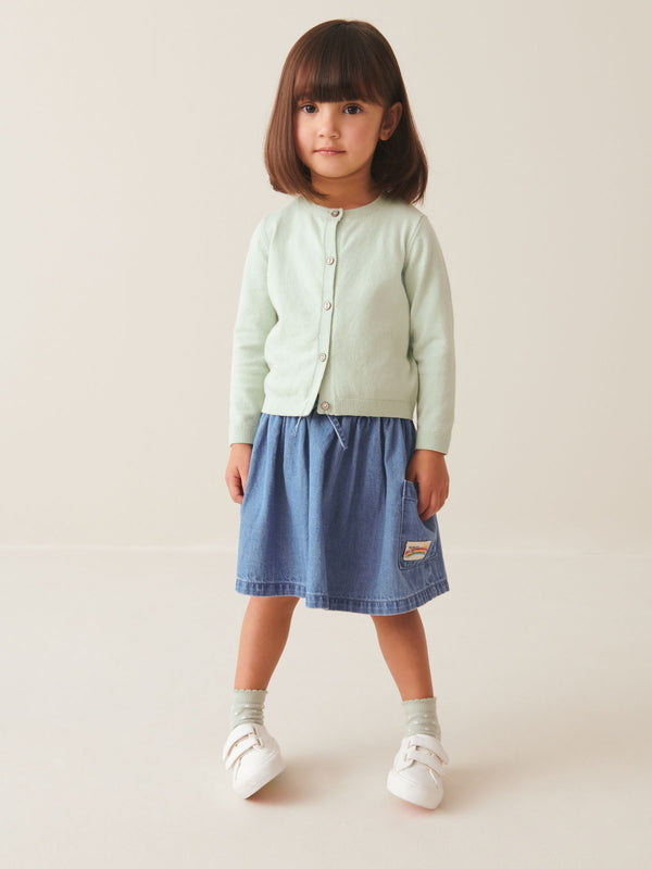 Mint Green Cardigan (3mths-10yrs)