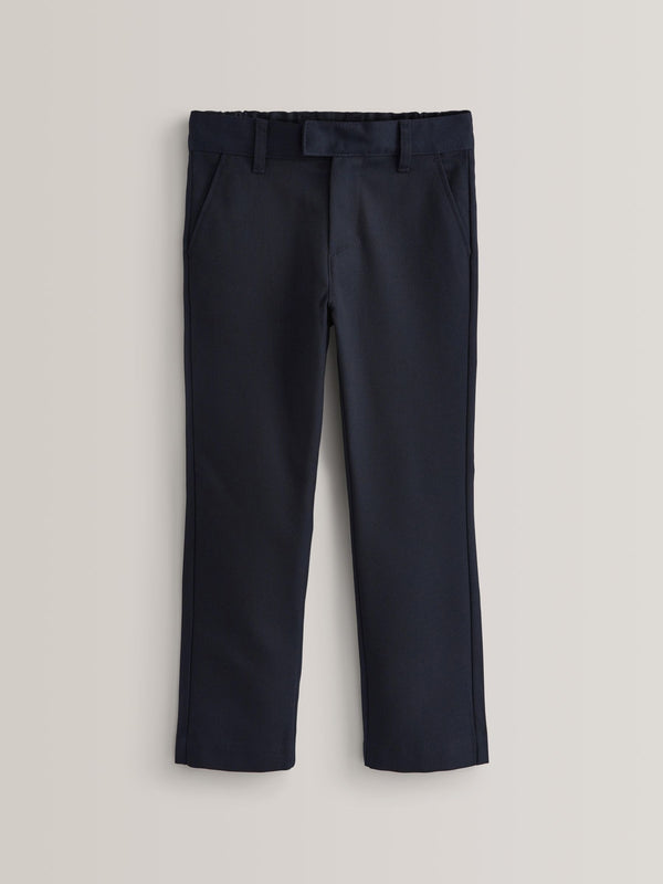Navy Slim Waist School Formal Slim Trousers (3-17yrs)