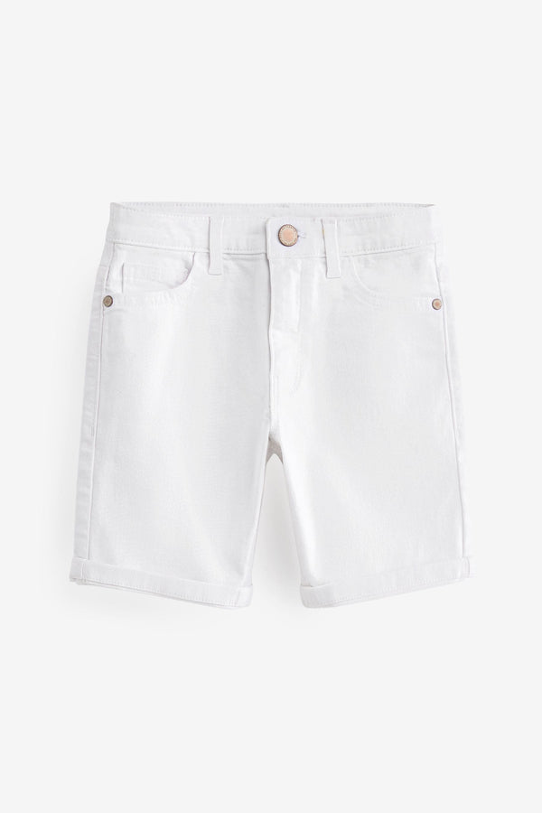 White Denim Shorts (12mths-16yrs)