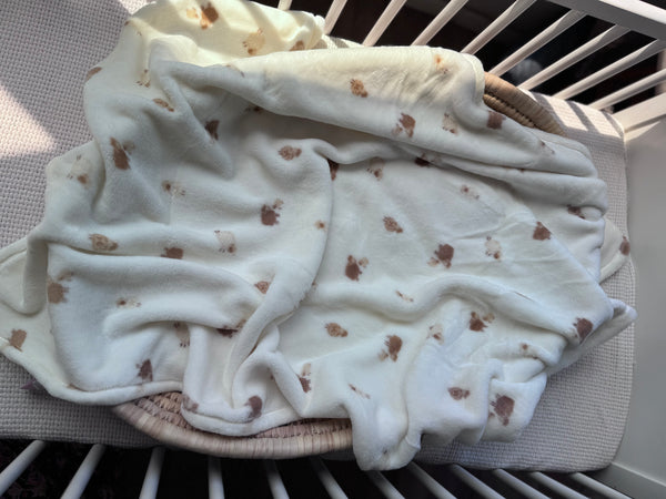 Sheep fleece blanket