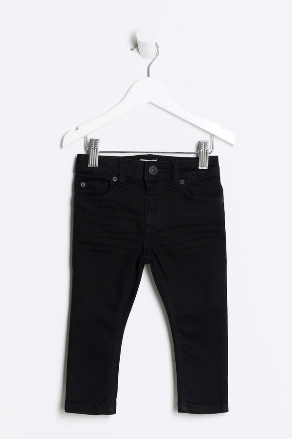 River Island Black Boys Skinny 100% Cotton Jeans