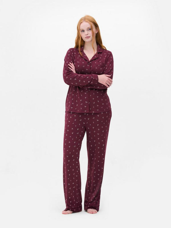 Women boyfriend pyjamas