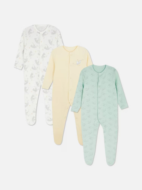 Disney Dumbo 3 pk sleepsuita