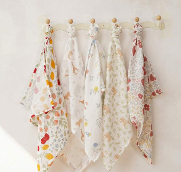 5 pk muslin multiuse cover