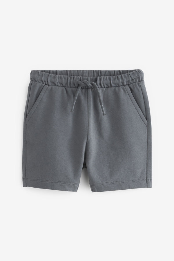 Charcoal Grey 100% Cotton Jersey Shorts (3mths-7yrs)