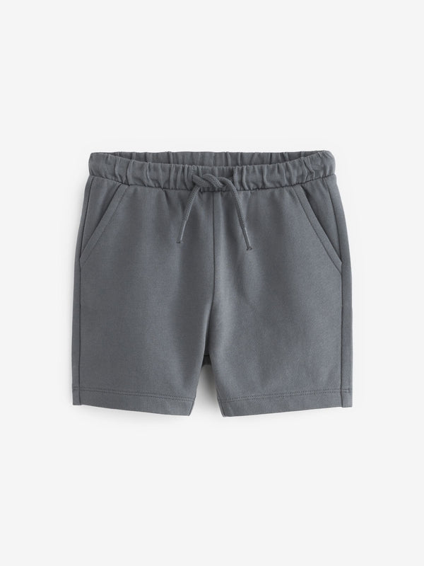 Charcoal Grey Jersey 100% Cotton Shorts (3mths-7yrs)